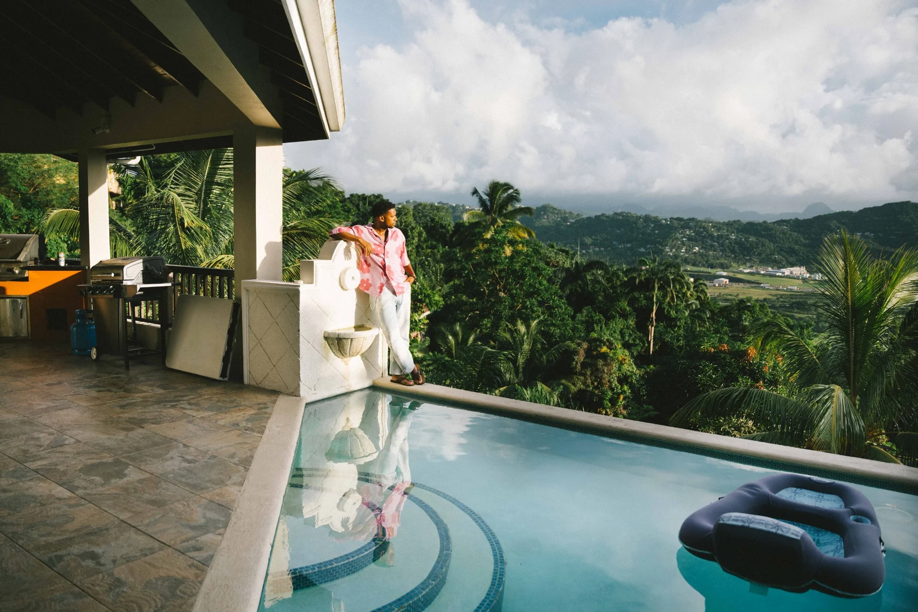 Premium BERLO villa experience with a private pool and sweeping tropical views